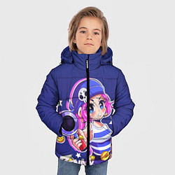 Куртка зимняя для мальчика PENNY, цвет: 3D-черный — фото 2
