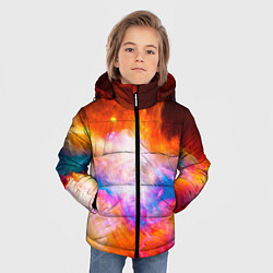 Куртка зимняя для мальчика Space, цвет: 3D-черный — фото 2