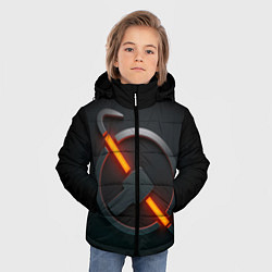 Куртка зимняя для мальчика HALF-LIFE, цвет: 3D-красный — фото 2