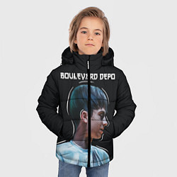 Куртка зимняя для мальчика Тёма Кулик, цвет: 3D-черный — фото 2
