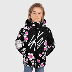 Куртка зимняя для мальчика Stray Kids, цвет: 3D-светло-серый — фото 2