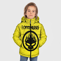 Куртка зимняя для мальчика The Offspring, цвет: 3D-черный — фото 2