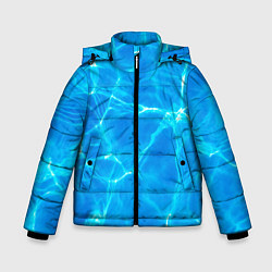 Куртка зимняя для мальчика Вода, цвет: 3D-красный
