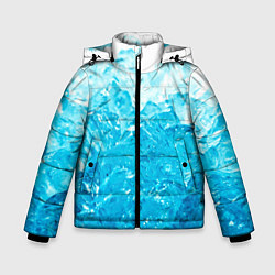 Куртка зимняя для мальчика Лёд, цвет: 3D-черный