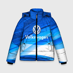 Куртка зимняя для мальчика Volkswagen, цвет: 3D-черный