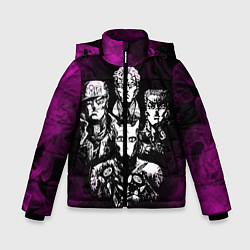 Куртка зимняя для мальчика JOJOS BIZARRE ADVENTURE, цвет: 3D-красный