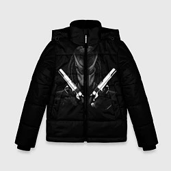 Куртка зимняя для мальчика Killer Predator Black, цвет: 3D-черный