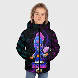 Куртка зимняя для мальчика BRAWL STARS TARA, цвет: 3D-черный — фото 2
