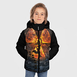 Куртка зимняя для мальчика VULKAN, цвет: 3D-светло-серый — фото 2