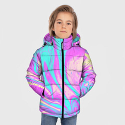 Куртка зимняя для мальчика DIGITAL ART, цвет: 3D-черный — фото 2