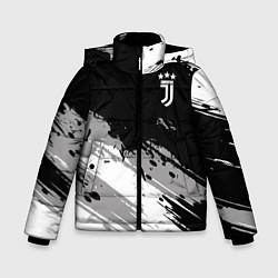 Куртка зимняя для мальчика Juventus F C, цвет: 3D-черный