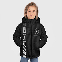 Куртка зимняя для мальчика Mercedes Carbon, цвет: 3D-черный — фото 2