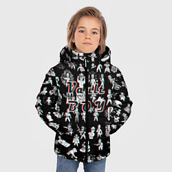 Куртка зимняя для мальчика Vault Boy Стерео красныйсиний, цвет: 3D-черный — фото 2