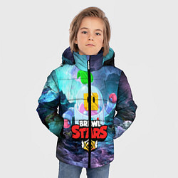 Куртка зимняя для мальчика BRAWL STARS SPROUT, цвет: 3D-светло-серый — фото 2