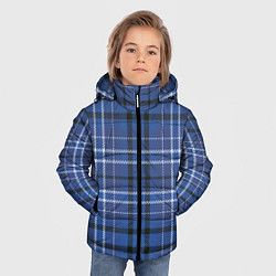 Куртка зимняя для мальчика Шотландка, цвет: 3D-черный — фото 2
