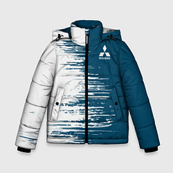 Куртка зимняя для мальчика Mitsubishi, цвет: 3D-светло-серый