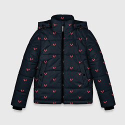 Куртка зимняя для мальчика VALORANT, цвет: 3D-красный