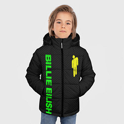 Куртка зимняя для мальчика BILLIE EILISH CARBON, цвет: 3D-черный — фото 2