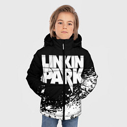 Куртка зимняя для мальчика LINKIN PARK 4, цвет: 3D-красный — фото 2