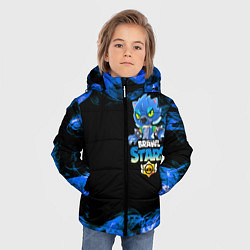 Куртка зимняя для мальчика Leon Wolf, цвет: 3D-светло-серый — фото 2