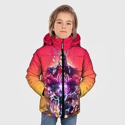 Куртка зимняя для мальчика МОЯ ГЕРОЙСКАЯ АКАДЕМИЯ, цвет: 3D-черный — фото 2