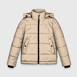 Зимняя куртка для мальчика Бежевая Маска