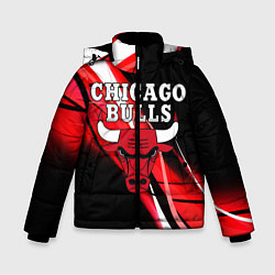 Куртка зимняя для мальчика CHICAGO BULLS, цвет: 3D-светло-серый