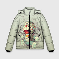 Куртка зимняя для мальчика Doraeman, цвет: 3D-красный