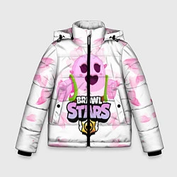 Куртка зимняя для мальчика Sakura Spike Brawl Stars, цвет: 3D-светло-серый