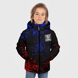 Куртка зимняя для мальчика ДДТ спина Z, цвет: 3D-красный — фото 2