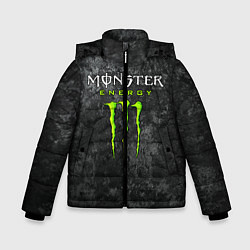 Куртка зимняя для мальчика MONSTER ENERGY, цвет: 3D-черный