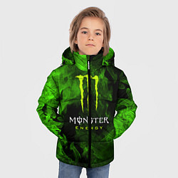 Куртка зимняя для мальчика MONSTER ENERGY, цвет: 3D-черный — фото 2
