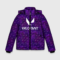 Куртка зимняя для мальчика Valorant, цвет: 3D-красный