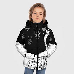 Куртка зимняя для мальчика Многоликий Z, цвет: 3D-светло-серый — фото 2