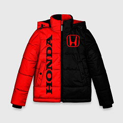 Куртка зимняя для мальчика HONDA, цвет: 3D-светло-серый
