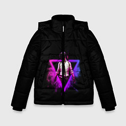 Куртка зимняя для мальчика Pubg, цвет: 3D-черный