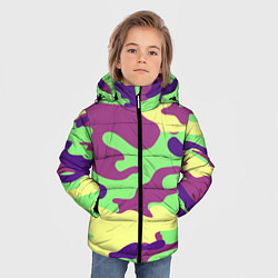 Куртка зимняя для мальчика Камуфляж, цвет: 3D-красный — фото 2