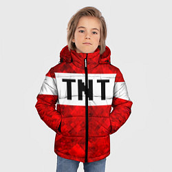 Куртка зимняя для мальчика Minecraft, цвет: 3D-красный — фото 2