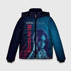 Куртка зимняя для мальчика Bloodlines 2, цвет: 3D-черный