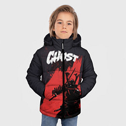 Куртка зимняя для мальчика Ghost, цвет: 3D-светло-серый — фото 2