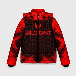 Куртка зимняя для мальчика Valorant, цвет: 3D-черный