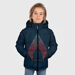 Куртка зимняя для мальчика AQUAMAN, цвет: 3D-светло-серый — фото 2