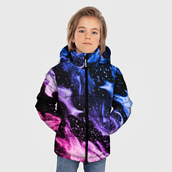 Куртка зимняя для мальчика НЕОНОВЫЙ ОГОНЬ, цвет: 3D-красный — фото 2
