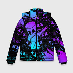 Куртка зимняя для мальчика FORTNITE x MARSHMELLO, цвет: 3D-черный