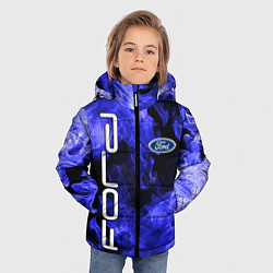 Куртка зимняя для мальчика FORD, цвет: 3D-красный — фото 2