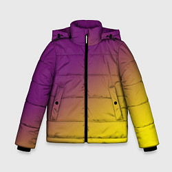 Куртка зимняя для мальчика ГРАДИЕНТ, цвет: 3D-черный
