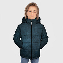 Куртка зимняя для мальчика Текстура поверхность пятна, цвет: 3D-светло-серый — фото 2