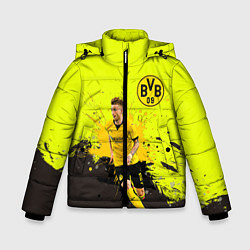 Куртка зимняя для мальчика Марко Ройс, цвет: 3D-светло-серый