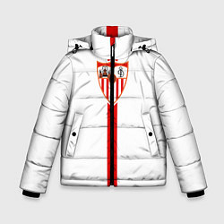 Куртка зимняя для мальчика Севилья 3D, цвет: 3D-черный