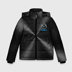 Куртка зимняя для мальчика MAZDA, цвет: 3D-черный